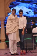 Amitabh Bachchan, Priyanka Chopra at NDTV cleanathon in Mumbai on 14th Dec 2014